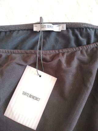 Vestito nero Suite Benedict taglia L