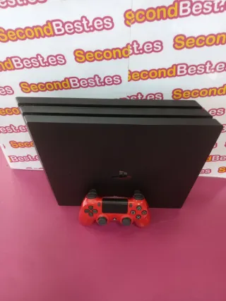 Consola Sony PS4 Pro 1TB + Mando Rojo