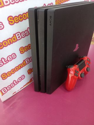 Consola Sony PS4 Pro 1TB + Mando Rojo