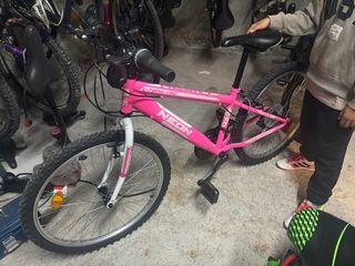 Bicicleta 24 Rosa de montaña 