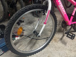 Bicicleta 24 Rosa de montaña 