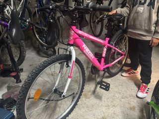 Bicicleta 24 Rosa de montaña 