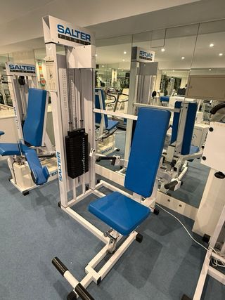 Lote de máquinas de gimnasio 
