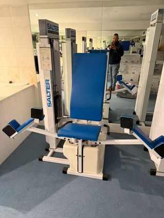 Lote de máquinas de gimnasio 