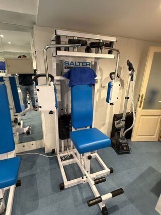 Lote de máquinas de gimnasio 