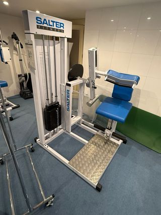 Lote de máquinas de gimnasio 