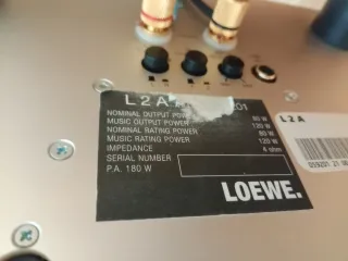 Altavoces Loewe L2A Plata