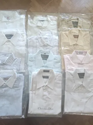 Lote camisas Christian Dior, Polo y otras marcas.