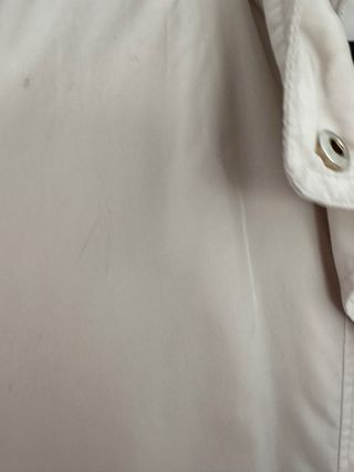 Gabardina Massimo Dutti Beige Mujer