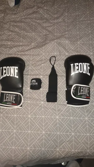 Guantes Leone Leone 10oz–boxeo/kickboxing y vendas