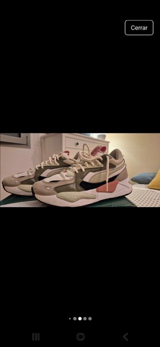 Zapatillas Puma RS-Z Reinvent Beige/Verde/Rosa