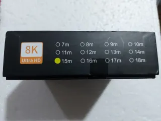Cable 8K Fibra Óptica HDMI 15m