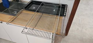 Cocina 5 fuegos gas 90cm horno eléctrico BEKO