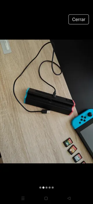Nintendo Switch Azul/Rojo + Accesorios