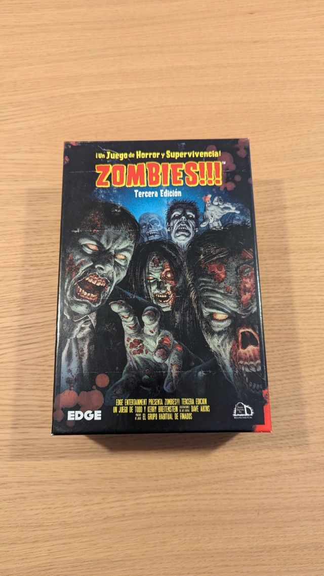 Zombies!!! Tercera Edición Juego de Mesa