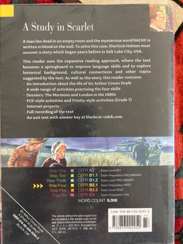 Study in Scarlet+cd (Reading & Training)