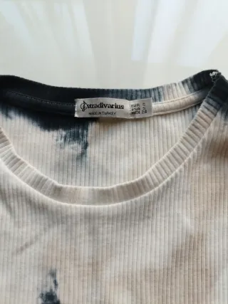 Camiseta Stradivarius Talla S Tie Dye
