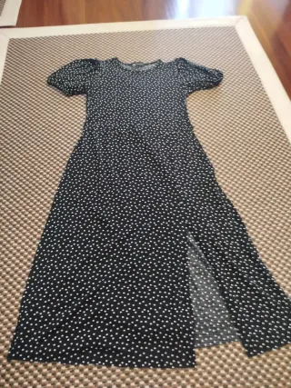 Vestido Zara Negro Talla S