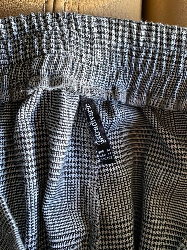 Pantalón estampado príncipe de gales