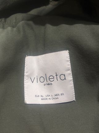 Parka / Sobrecamisa VIOLETA BY MANGO 