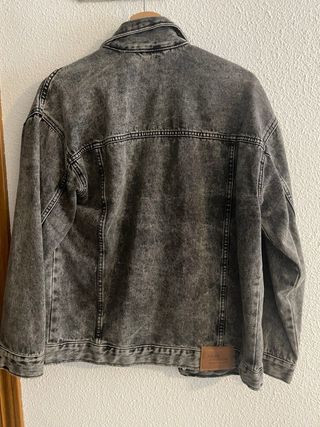 Chaqueta vaquera niño gris