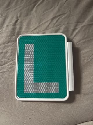 Placa L para MOTO