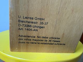 Caballito de madera balancin