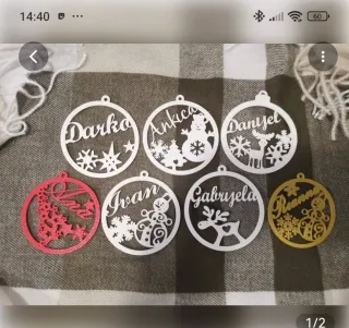 Bolas de Navidad Personalizadas