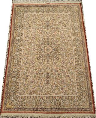 Tappeto persiano antico Isfahan 194x132cm