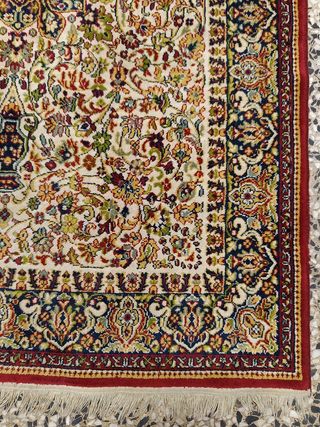 Tappeto persiano antico Isfahan 194x132cm