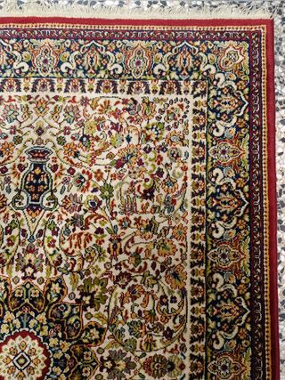 Tappeto persiano antico Isfahan 194x132cm