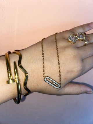 Conjunto Joyería Oro.
