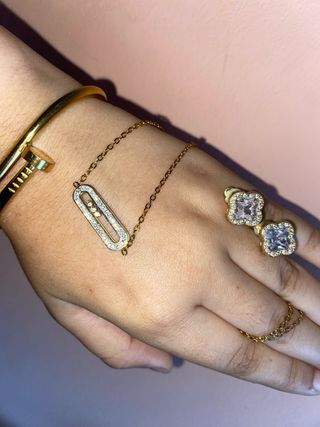 Conjunto Joyería Oro.
