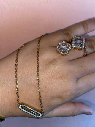 Conjunto Joyería Oro.
