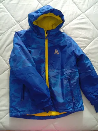Cazadora niño invierno azul