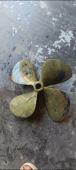 Hélice de barco de 4 palas