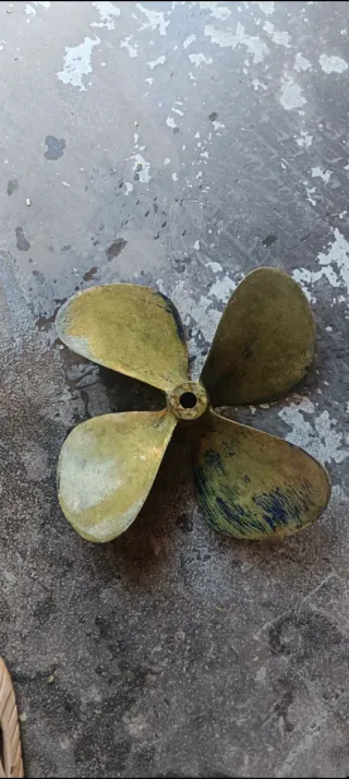 Hélice de barco de 4 palas