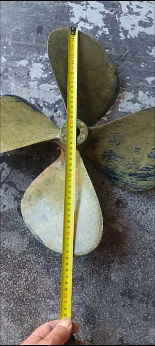 Hélice de barco de 4 palas