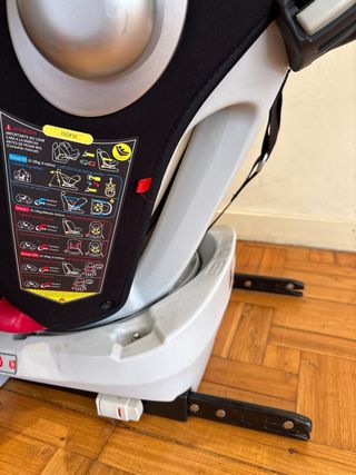 Silla de coche grupos 0-1-2-3-4 orientable 360