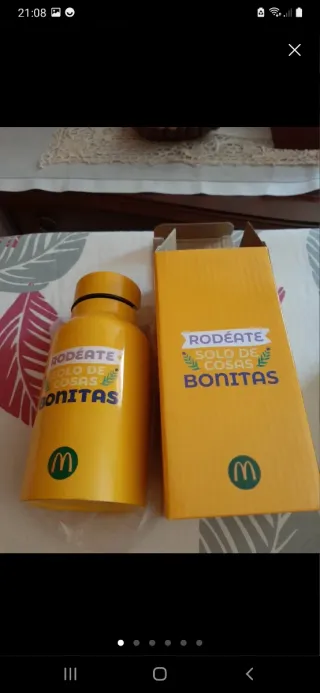 Botella McDonald's 2025