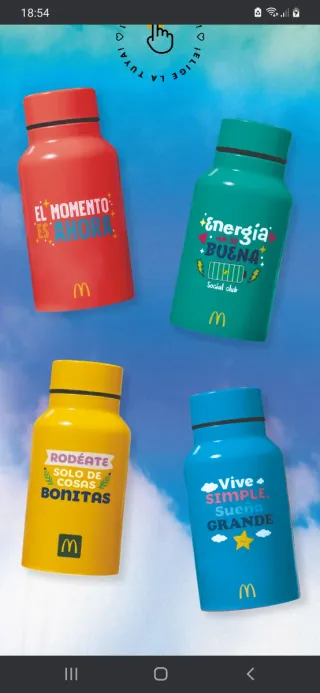 Botella McDonald's 2025