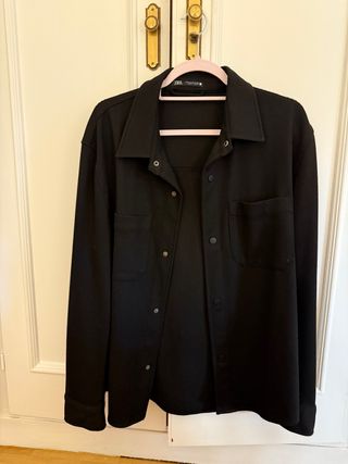 Sobrecamisa Zara Negra