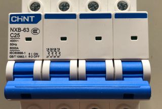 OMNIALUXSTORE CHINT MTR NXB-63 C25 2 PEZZI