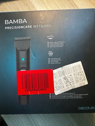 Afeitadora Cecotec Bamba Precisioncare Wet&Dry