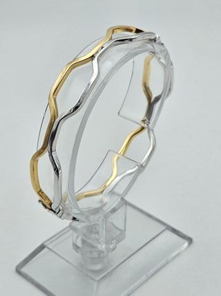 Pulsera Oro 18K Combinado 10gr