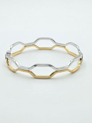 Pulsera Oro 18K Combinado 10gr