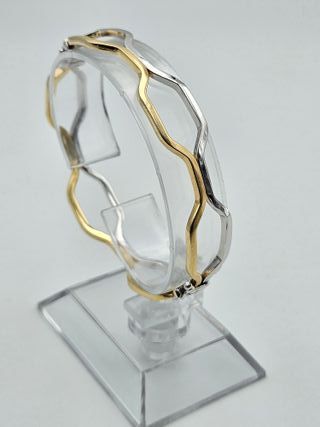 Pulsera Oro 18K Combinado 10gr