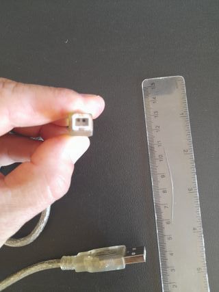Cable USB A a USB B 5 metros