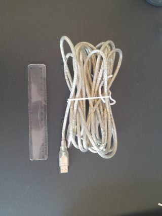 Cable USB A a USB B 5 metros