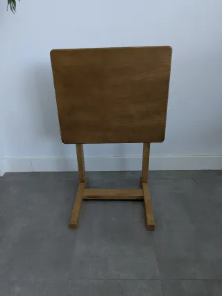 Mesa auxiliar madera Zara Home